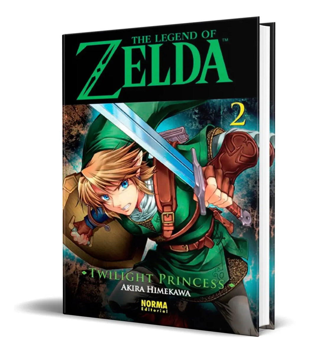 Portada de Libro Legend Of Zelda 2 Twilight Princess [ Manga ] Español