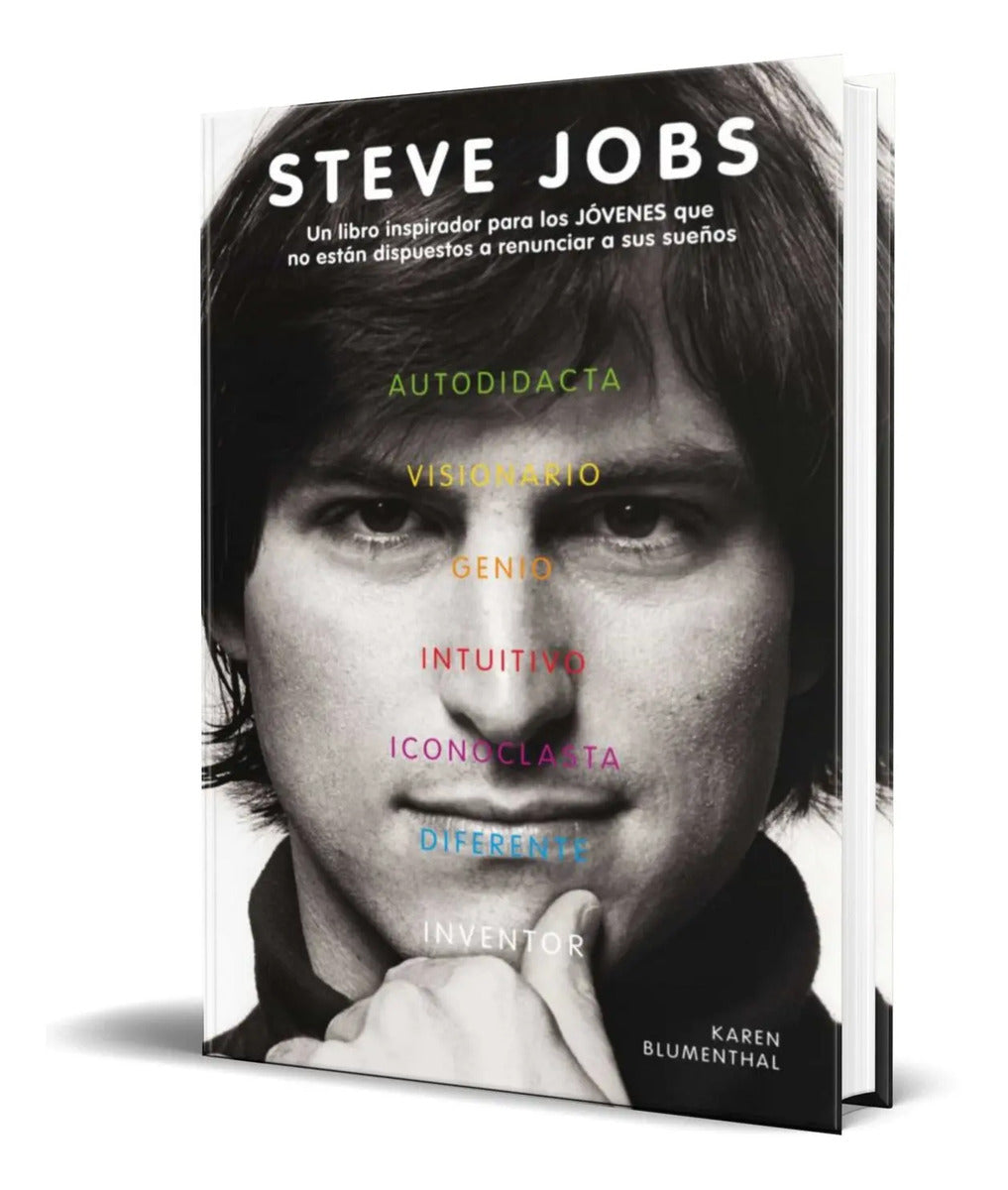 Portada de Libro Steve Jobs [ El Hombre Que Pensaba Diferente] Original