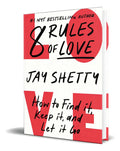 Portada de 8 Rules Of Love, De Jay Shetty. Editorial Simon & Schuster, Tapa Blanda En Inglés, 2023
