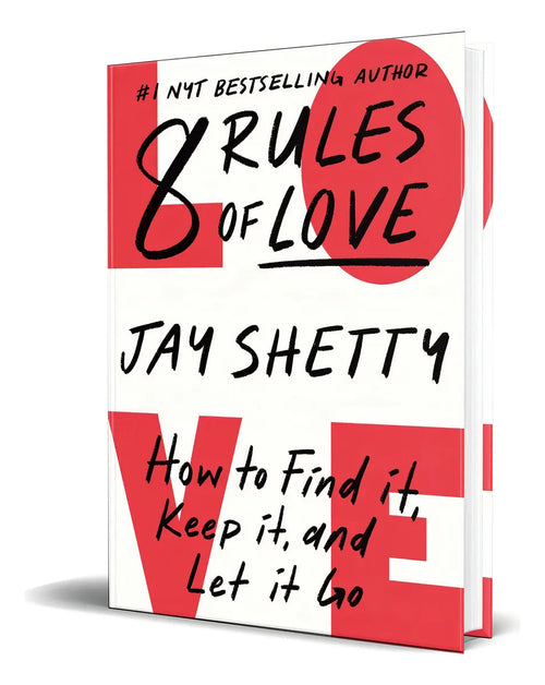 Portada de 8 Rules Of Love, De Jay Shetty. Editorial Simon & Schuster, Tapa Blanda En Inglés, 2023