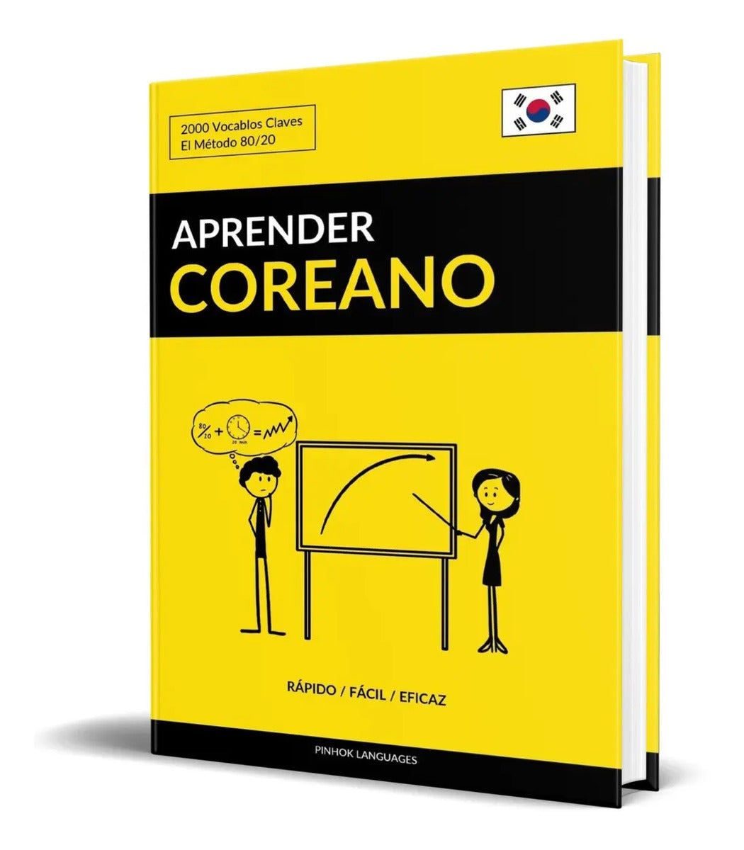 Portada de Libro Para Aprender Coreano [ Original ] Rápido Y Fácil