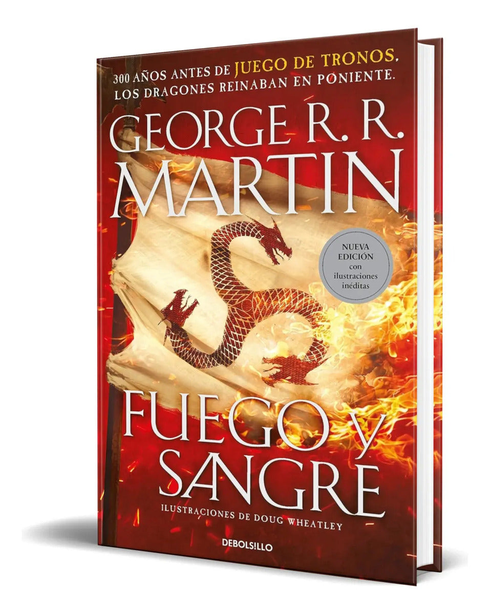 Portada de Libro Fuego Y Sangre Canción De Hielo Y Fuego [ Original ]
