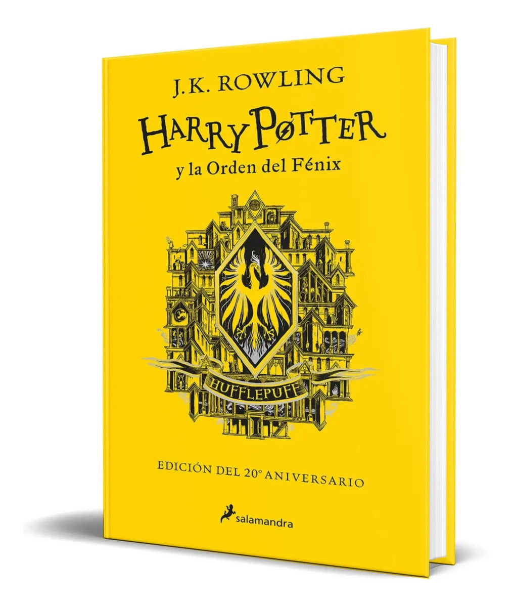 Portada de Harry Potter Y La Orden Del Fénix [ Hufflepuff ] Pasta Dura