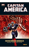 Portada de Comic Marvel Deluxe Capitan America 15 Nuevos Ordenes Mundia