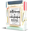 Portada de Libro Lettering Y Caligrafia Moderna [ Para Principiantes ]