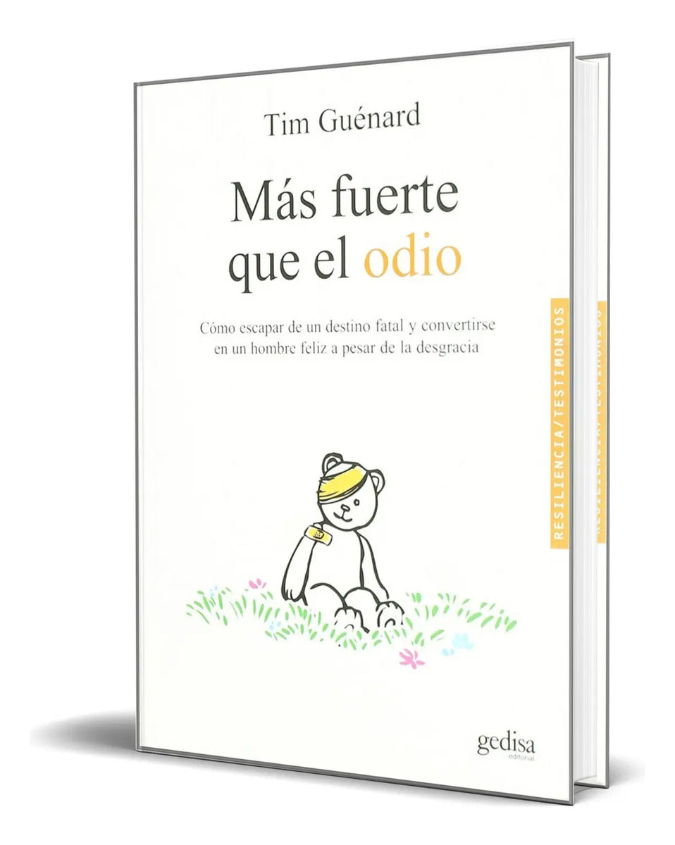 Portada de Libro Mas Fuerte Que El Odio [ Tim Guénard ] Original