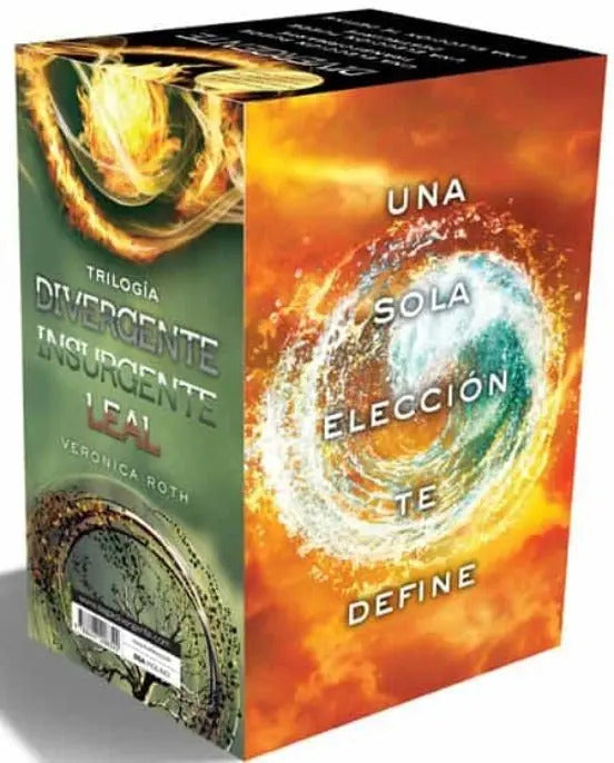 Portada de Libro Caja Trilogia Divergente [ Veronica Roth ] Original
