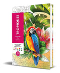 Portada de Libro Colorea Y Descubre El Misterio [ Zona Tropical ]