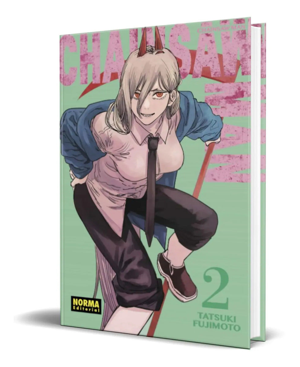 Portada de Libro Chainsaw Man Vol.2 [ Tatsuki Fujimoto ] Original