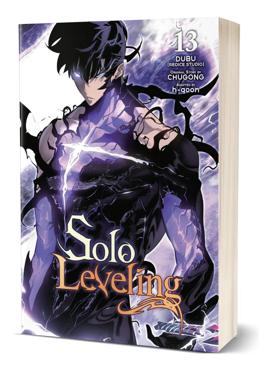 Portada de Cómic Solo Leveling Vol.13 En Inglés [ Chugong ] Original