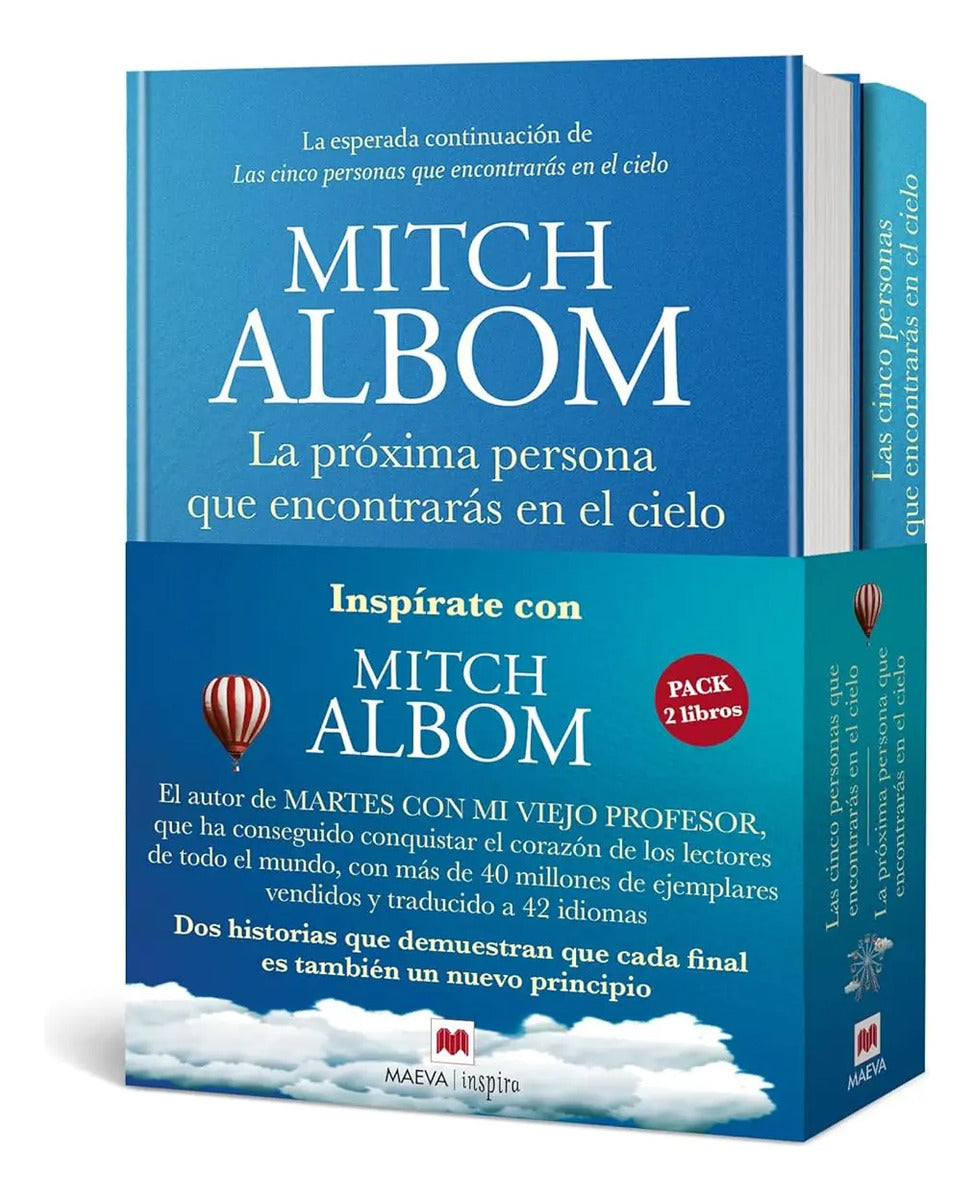 Portada de Libro Pack Inspírate Con Mitch Albom [ Mitch Albom] Original