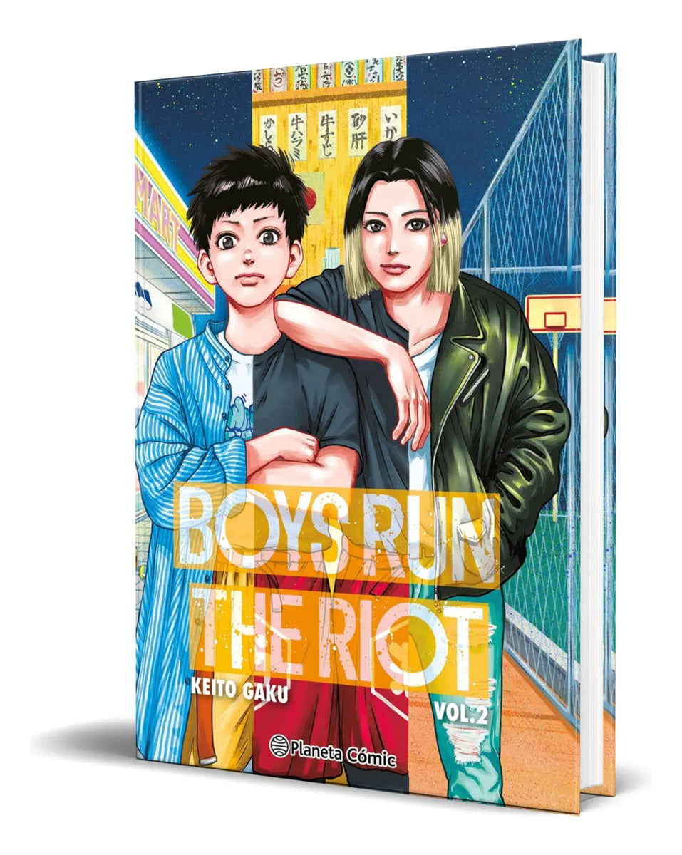 Portada de Libro Boys Run The Riot Vol.2 [ Keito Gaku ] Original