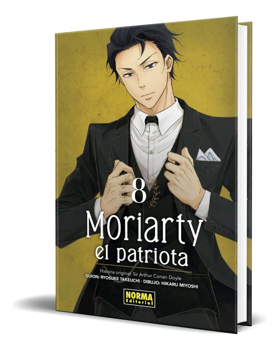 Portada de Libro Moriarty El Patriota Vol.8 [ Original ]