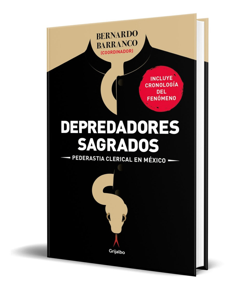Portada de Libro Depredadores Sagrados [ Original ] Bernardo Barranco