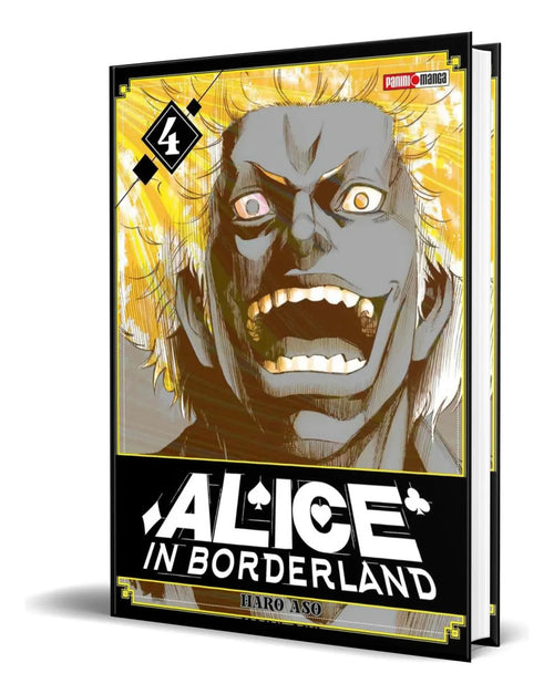 Portada de Cómic Alice In Borderland [ Vol. 4 ] Español | Haro Aso