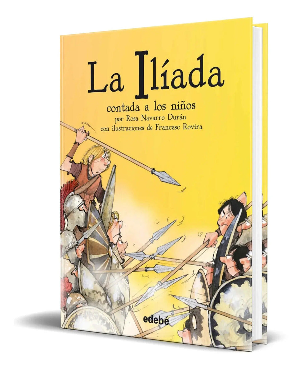 Portada de Libro Clasicos Contados A Los Niños [ La Ilíada ] Original