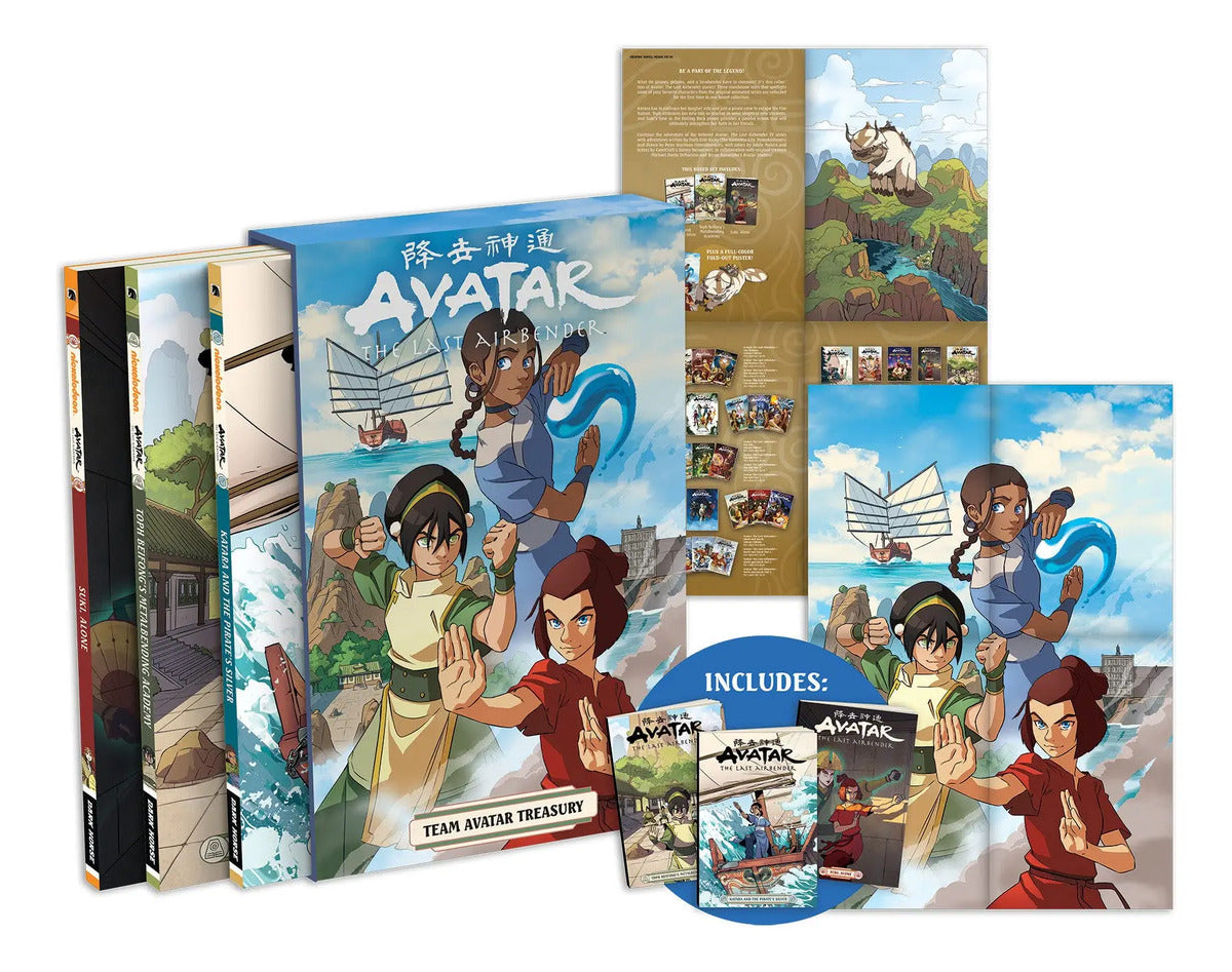 Portada de Pack Avatar- Boxed Set [ The Last Airbender ] Original