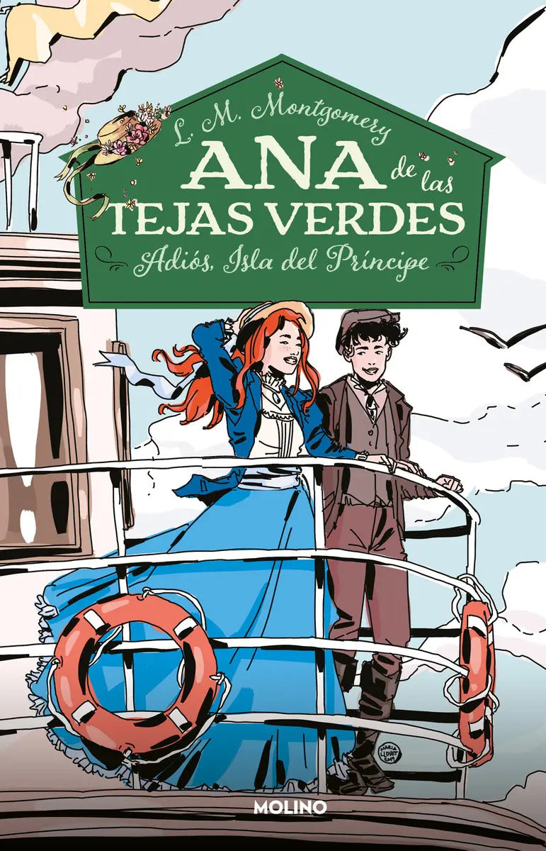 Portada de Ana De Las Tejas Verdes 5 - Adiós, Isla Del Príncipe, De Montgomery, Lucy Maud. Serie Molino, Vol. 0.0. Editorial…