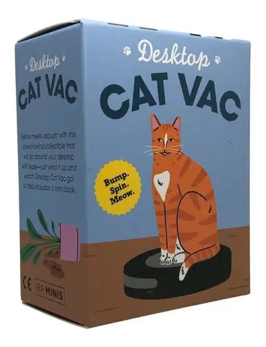 Portada de Desktop Cat Vac, De Brenna Dinon. Serie Running Press, Vol. 1. Editorial Rp Minis, Tapa Blanda En Inglés, 2022