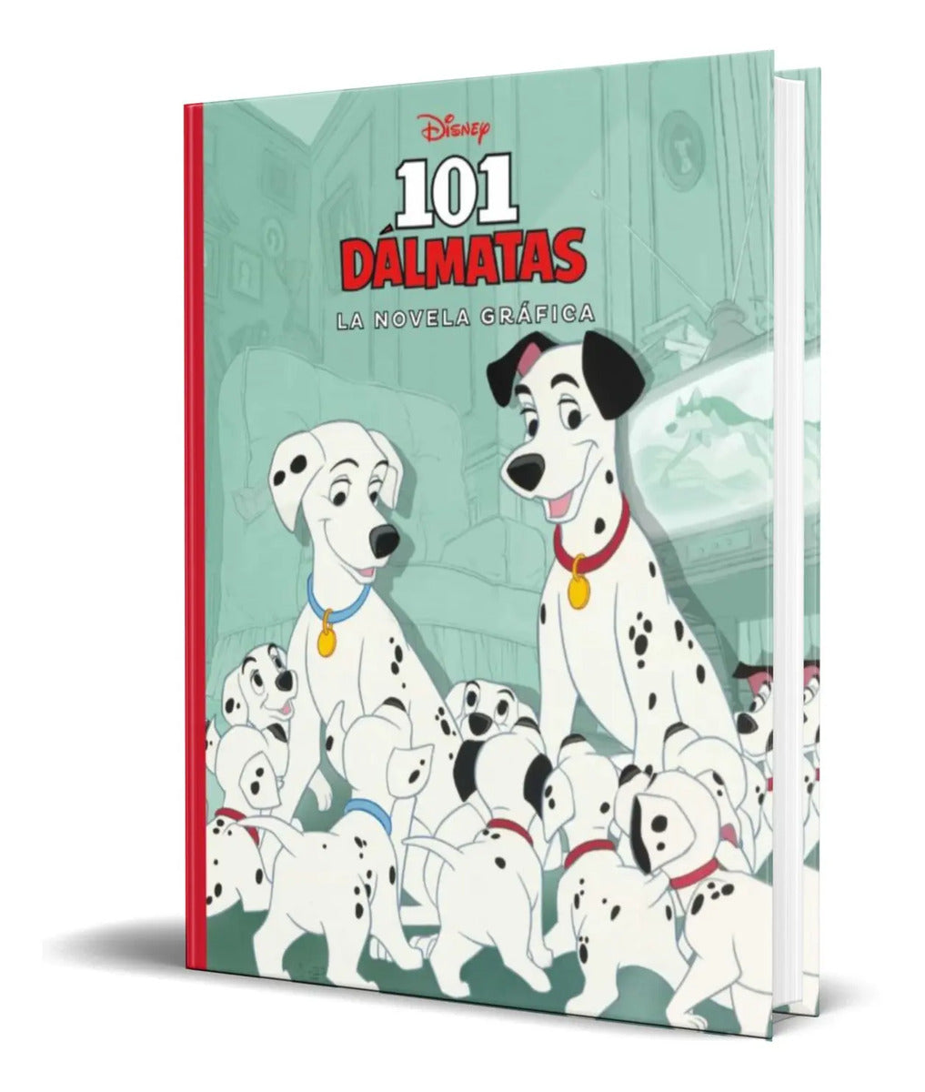 Portada de Libro 101 Dalmatas La Novela Grafica [ Disney ] Original