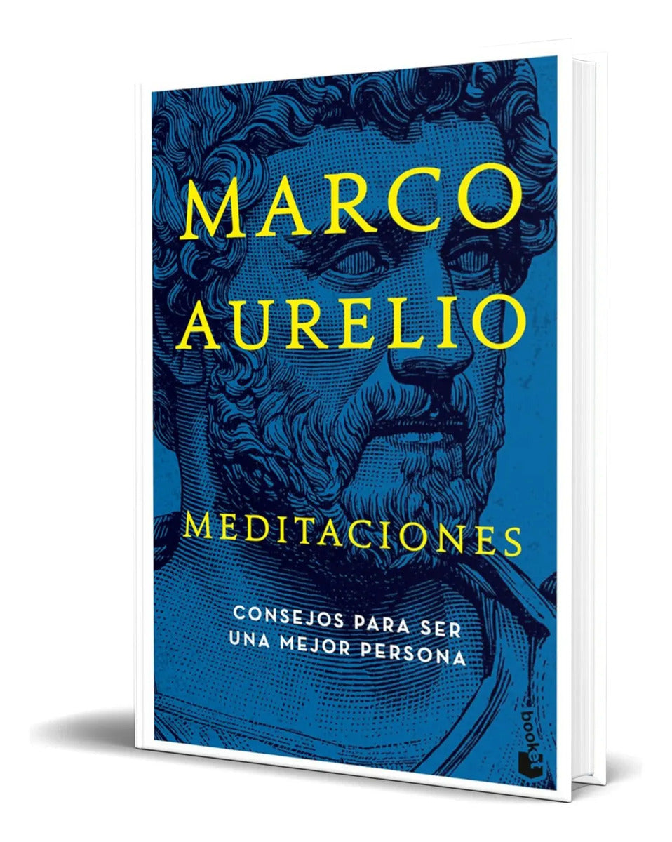 Portada de Libro Meditaciones [ Consejos Estoicos ] Pasta Dura