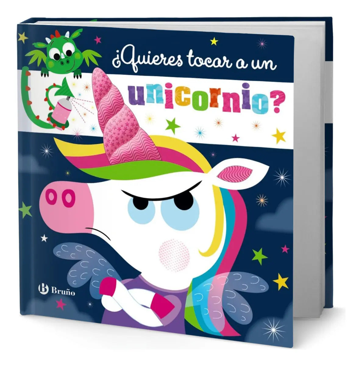 Portada de Libro ¿quieres Tocar A Un Unicornio? [ Original ], De Varios Autores. Editorial Editorial Bruño, Tapa Dura En Esp…