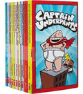Portada de 10 Books Set The Captain Underpants - Dav Pilkey [ Inglés ]