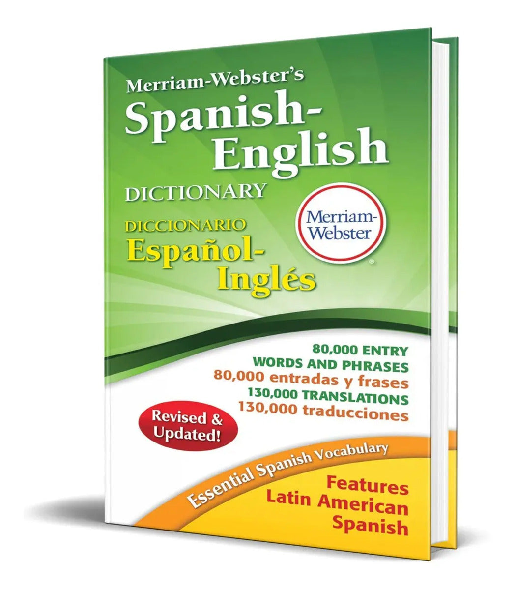 Portada de Libro Merriam Webster Español - Inglés [ Original ]