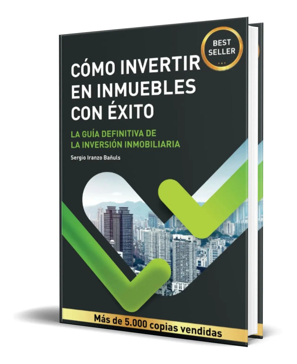 Portada de Libro Cómo Invertir En Inmuebles Con Éxito [ Original ]
