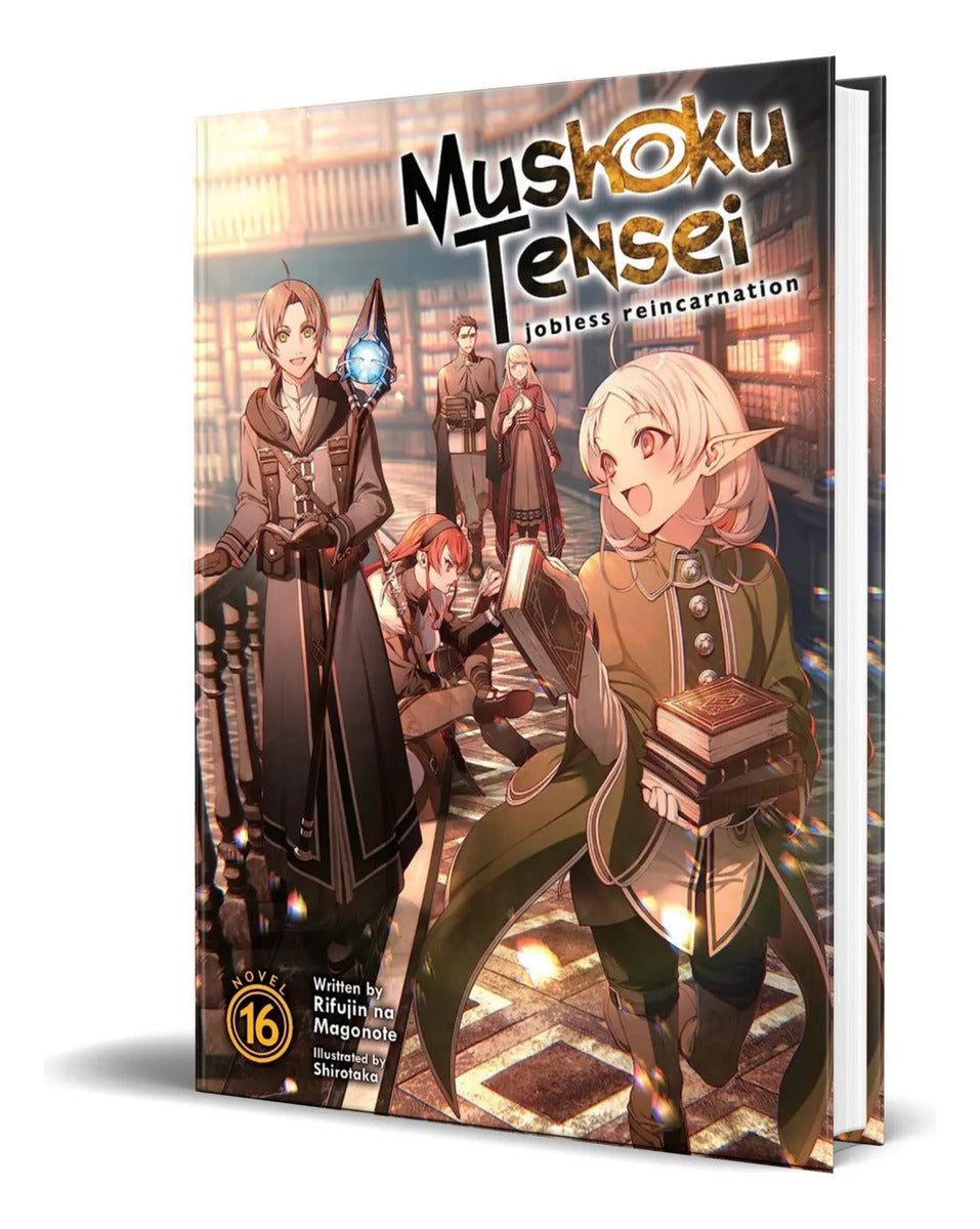 Portada de Libro Mushoku Tense Vol.16 [ Rifujin Na Magonot ] Original