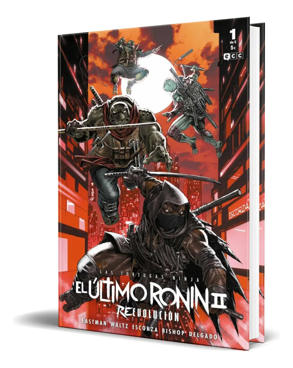 Portada de Libro Las Tortugas Ninja [ El Último Ronin Ii ] Original