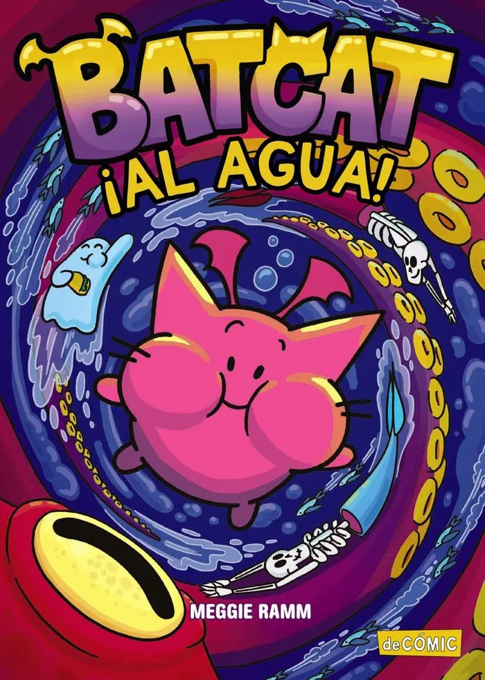 Portada de Batcat Al Agua, De Ramm, Meggie. Editorial Anaya Infantil Y Juvenil, Tapa Blanda En Español, 2025