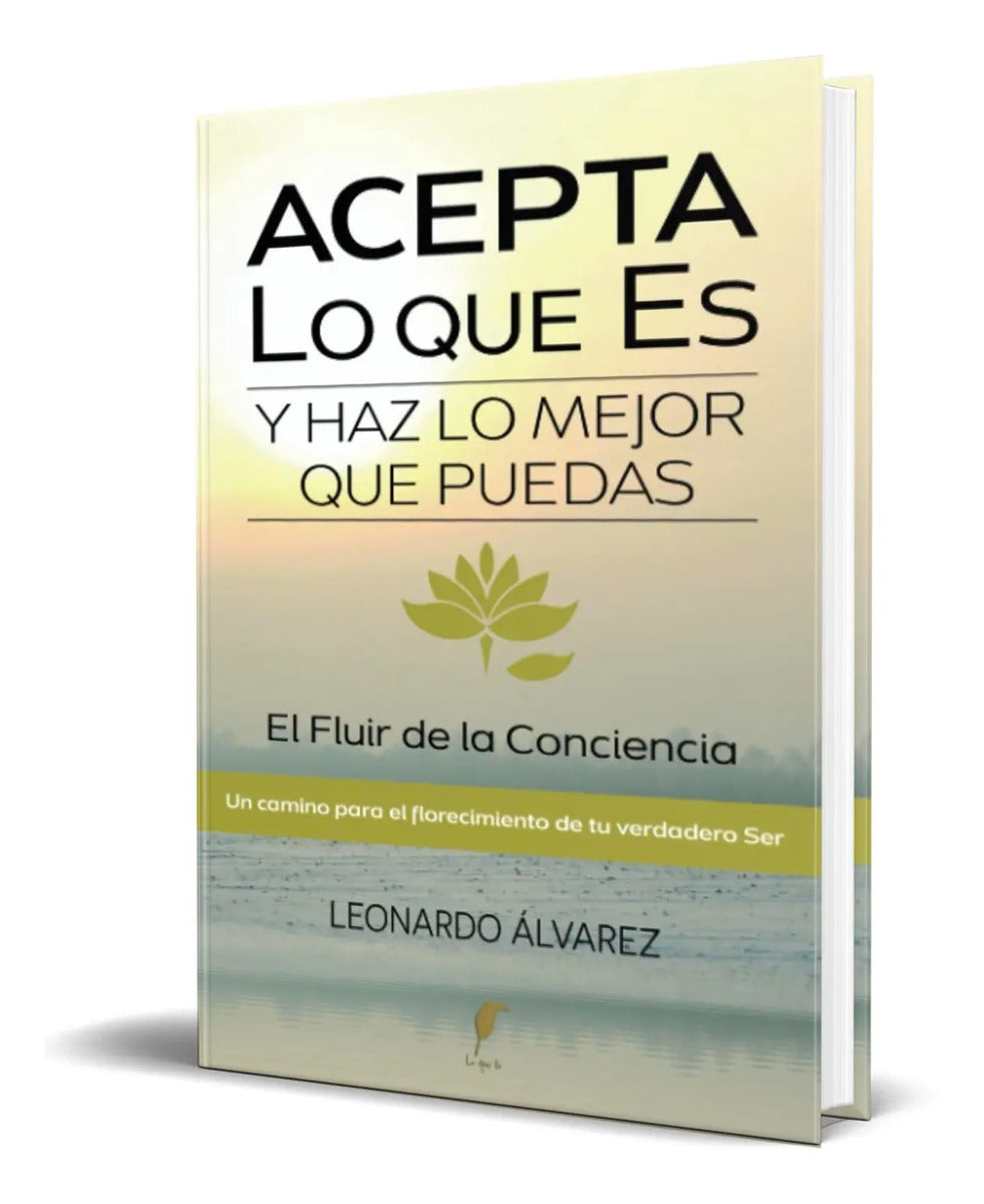 Portada de Libro Acepta Lo Que Es Y Haz Lo Mejor Que Puedas Original