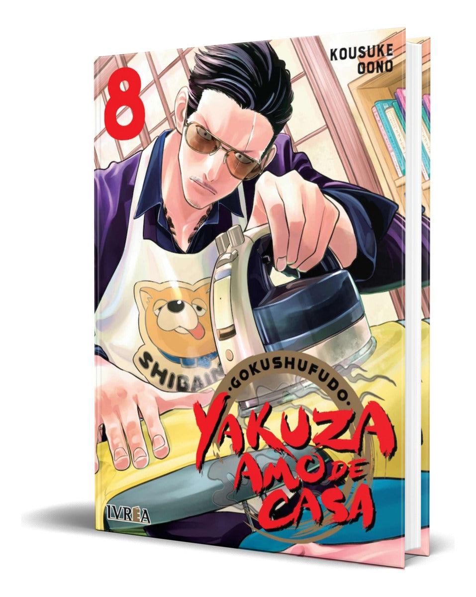 Portada de Libro Gokushufudo [ Yakuza Amo De Casa Vol.8 ] Original