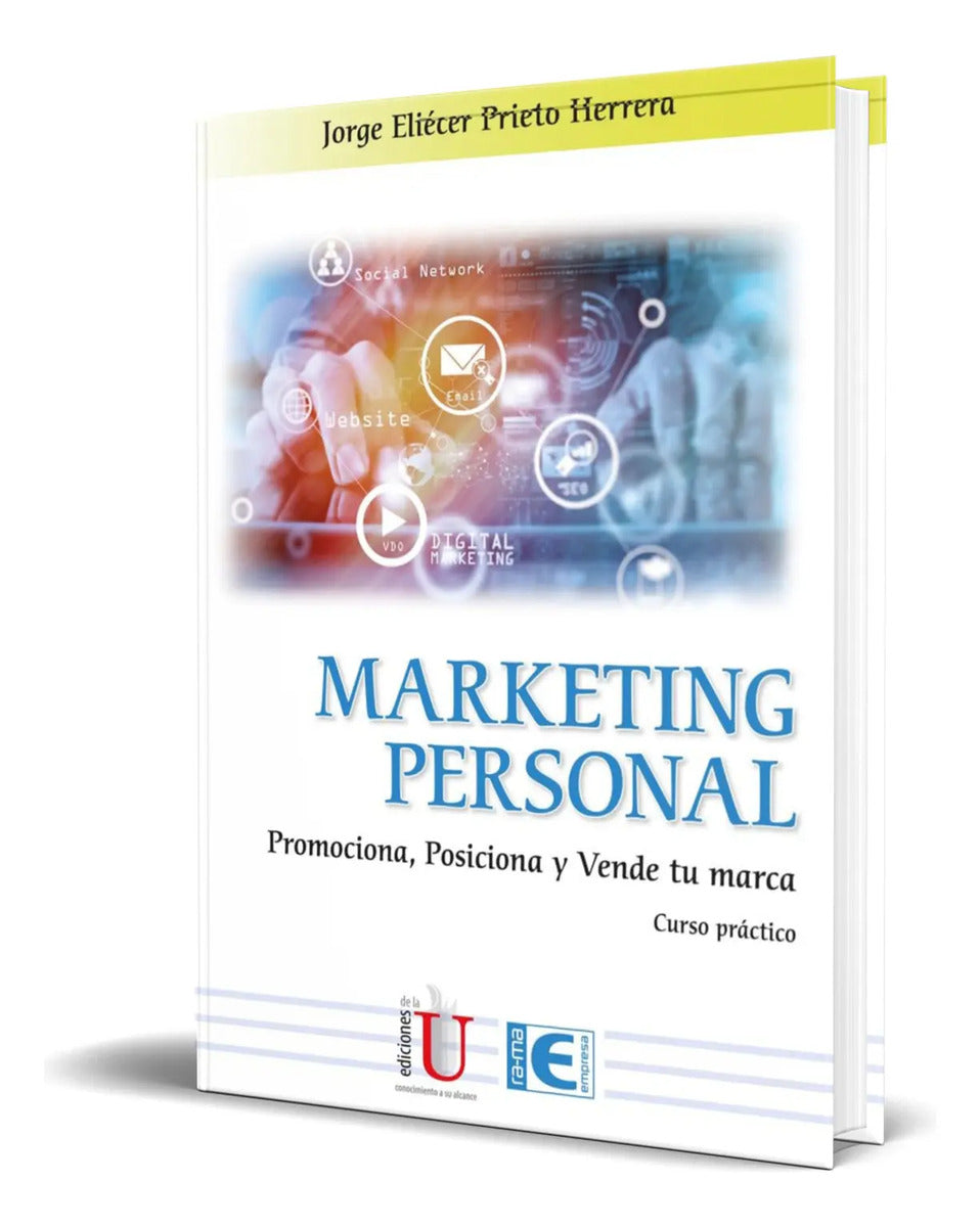 Portada de Libro Marketing Personal [ Promociona Y Vende Tu Marca ]