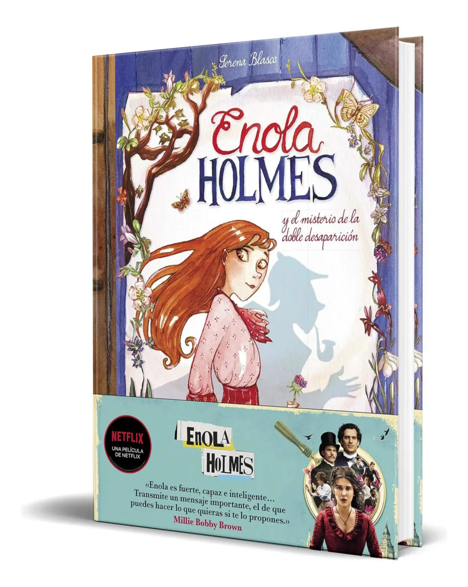 Portada de Libro Enola Holmes Y El Misterio De La Doble Desaparición