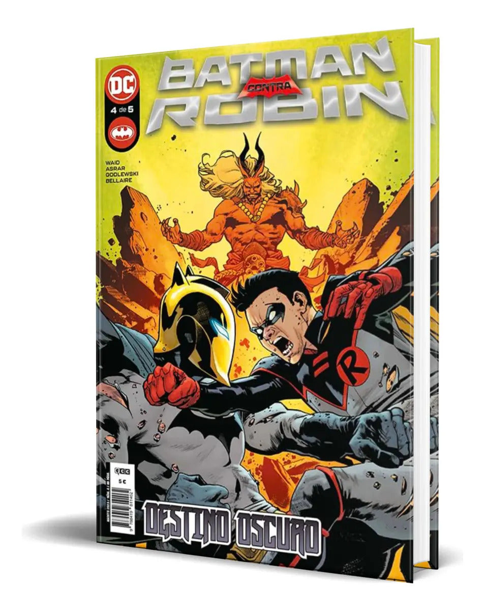 Portada de Libro Batman Contra Robin Vol.4 [ Mark Waid ] Original