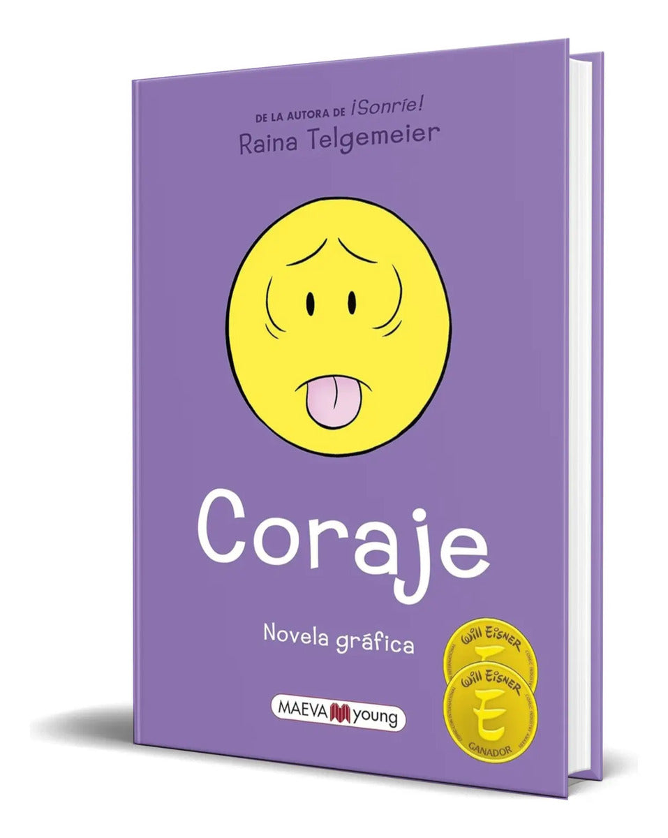 Portada de Libro Coraje [ Raina Telgemeier ] Original