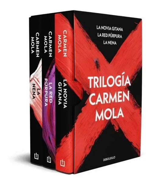 Portada de 3 Libros Con Estuche Trilogía La Novia Gitana [ Original ]