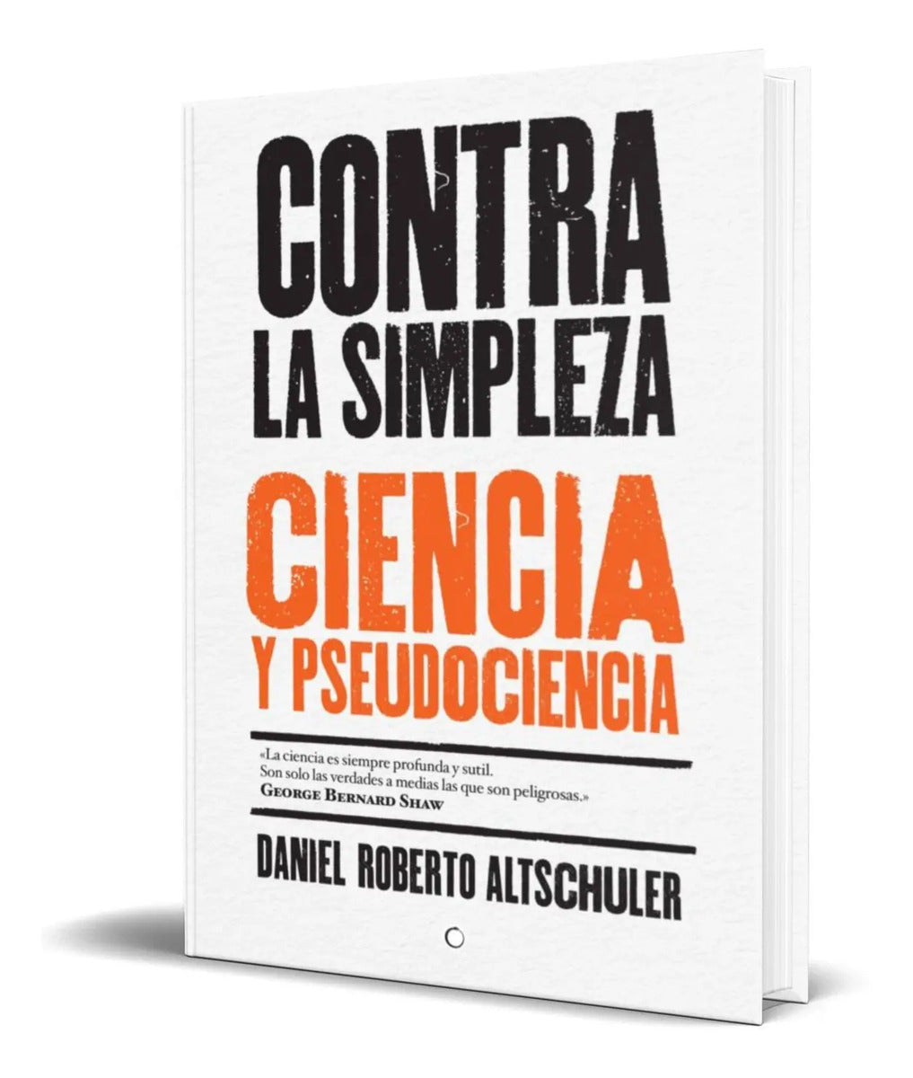 Portada de Libro Contra La Simpleza [ Ciencia Y Pseudociencia] Original