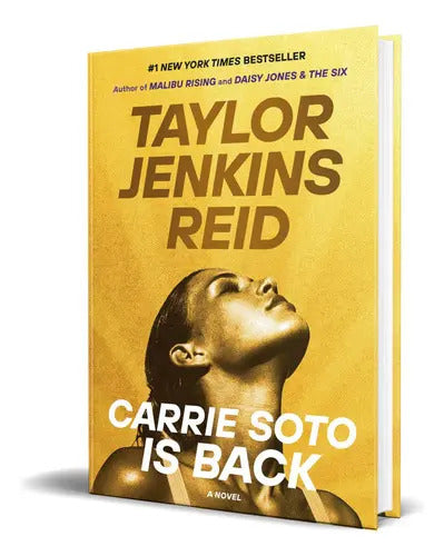 Portada de Carrie Soto Is Back, De Taylor Jenkins Reid. Editorial Ballantine Books, Tapa Dura En Inglés, 2022