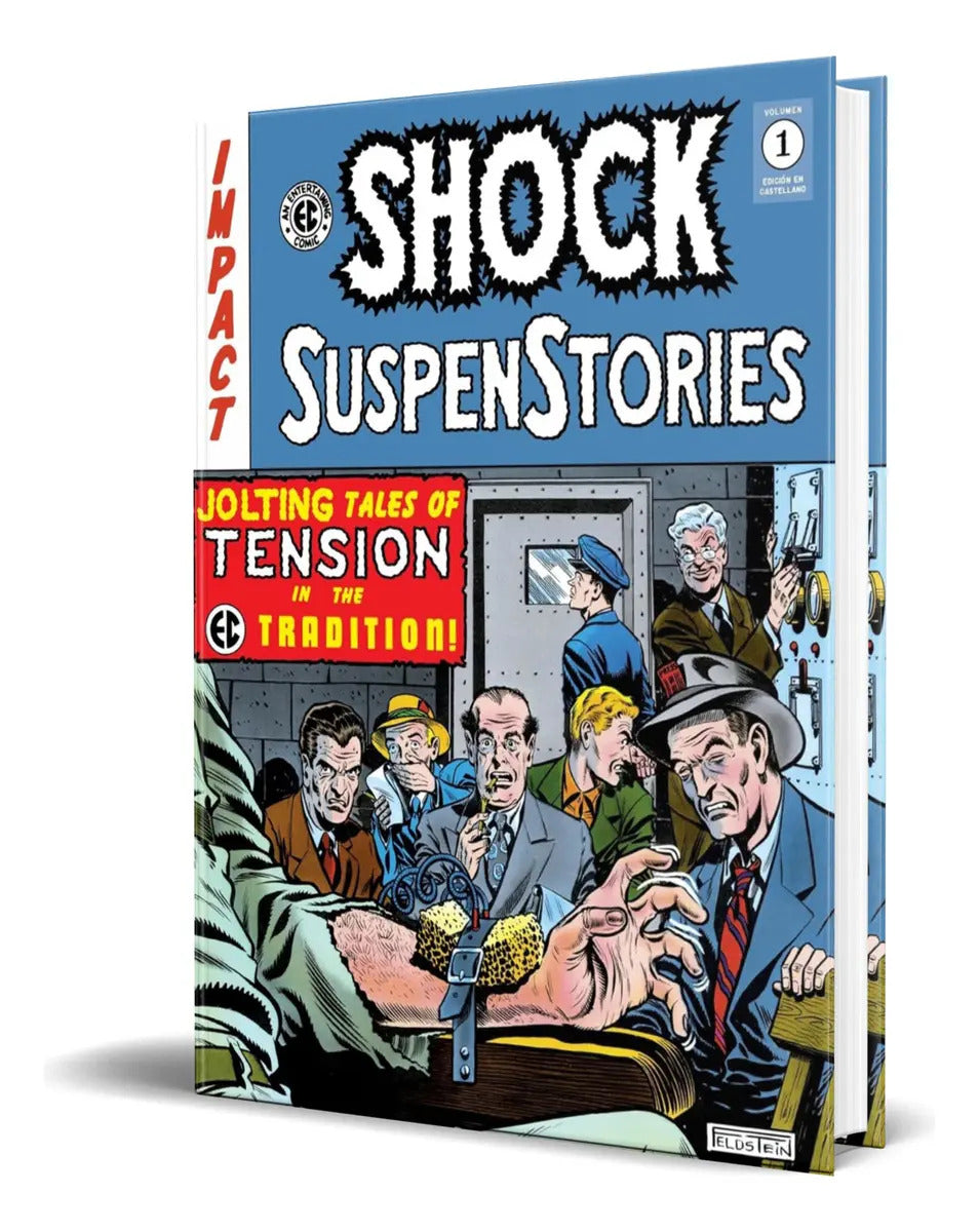 Portada de Libro Shock Suspenstories [ Wally Wood ] Original, De Wally Wood. Editorial Diabolo Ediciones, Tapa Dura En Españ…