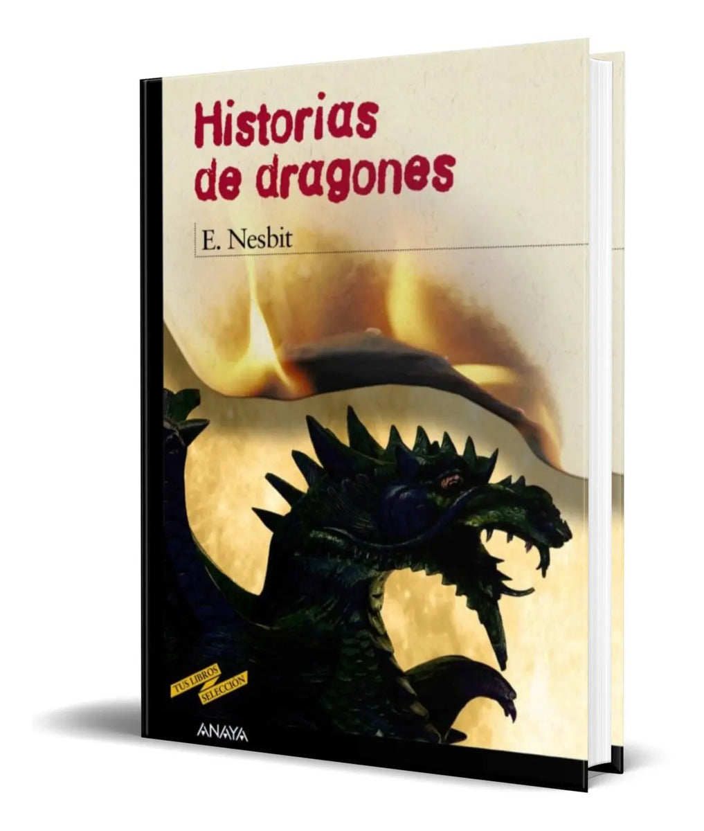 Portada de Libro Historias De Dragones [ E. Nesbit ] Original