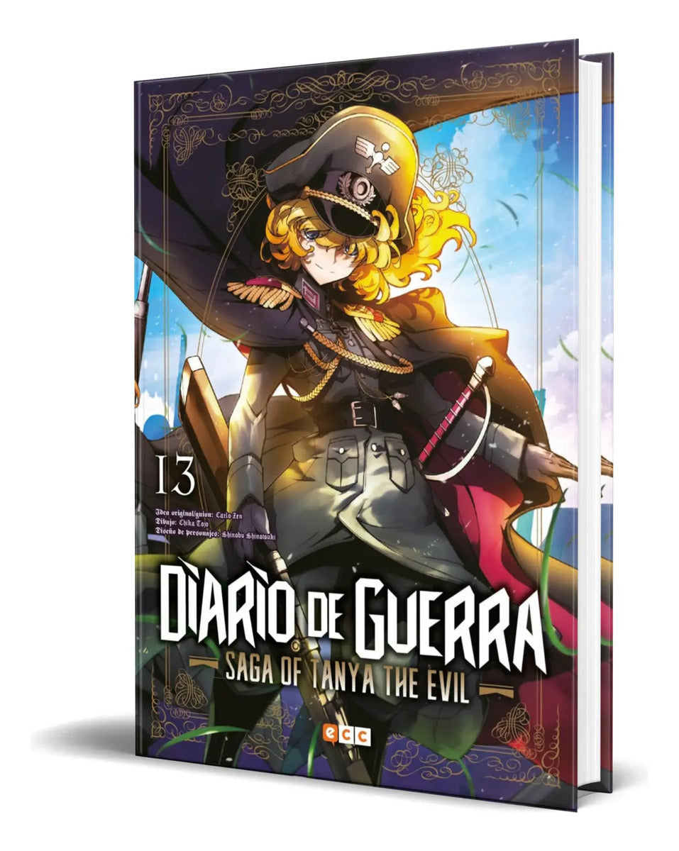 Portada de Libro Diario De Guerra [ Saga Of Tanya The Evil Vol.13 ]