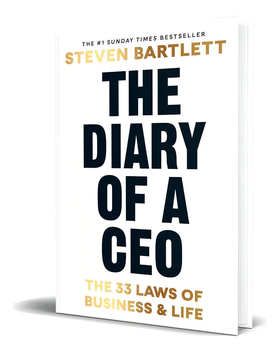 Portada de Libro The Diary Of A Ceo [ Steven Bartlett ] Original: The 33 Laws Of Business & Life, De Steven Bartlett., Vol.…