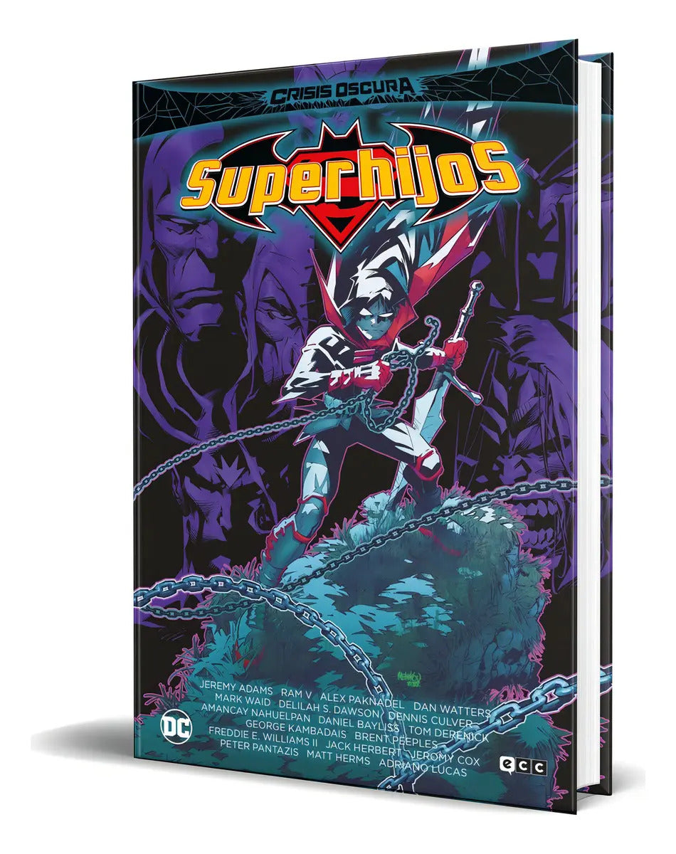 Portada de Libro Crisis Oscura: Superhijos [ Jeremy Adams ] Original, De Jeremy Adams. Editorial Ecc Ediciones, Tapa Dura En…