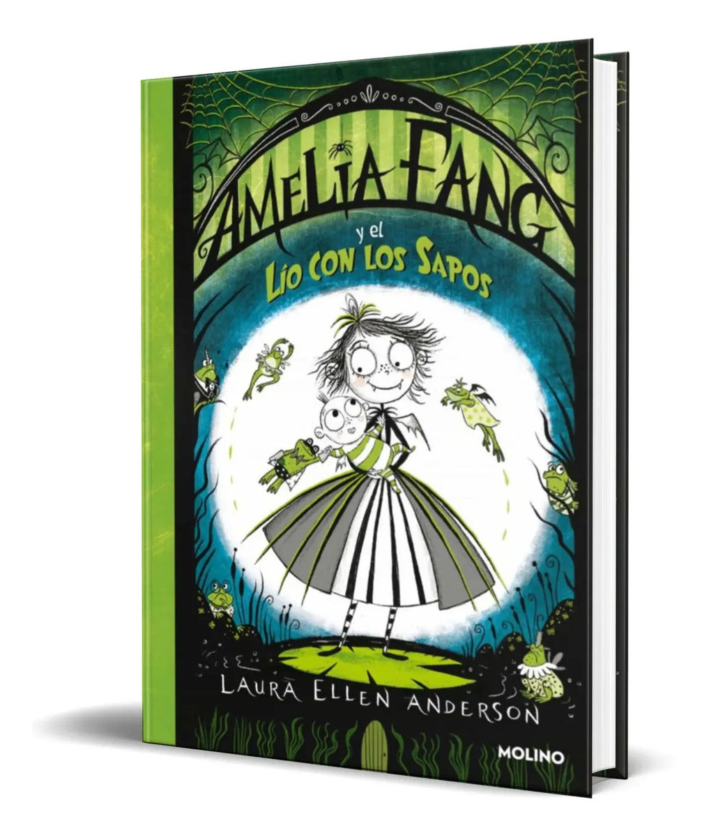Portada de Libro Amelia Fang 7 [ Y El Lio Con Los Sapos ] Original