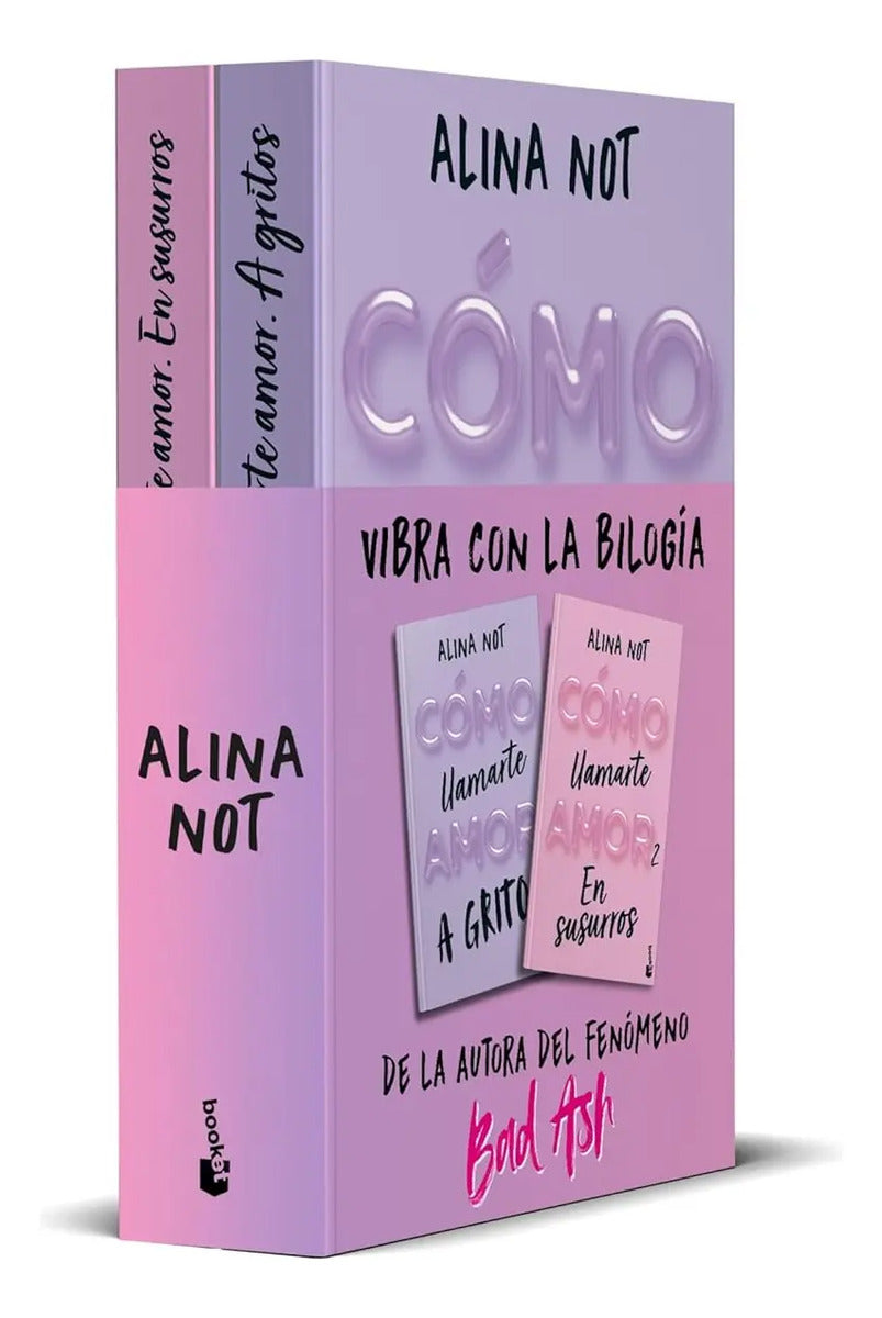 Portada de Libro Pack Cómo Llamarte Amor [ Alina Not ] Original