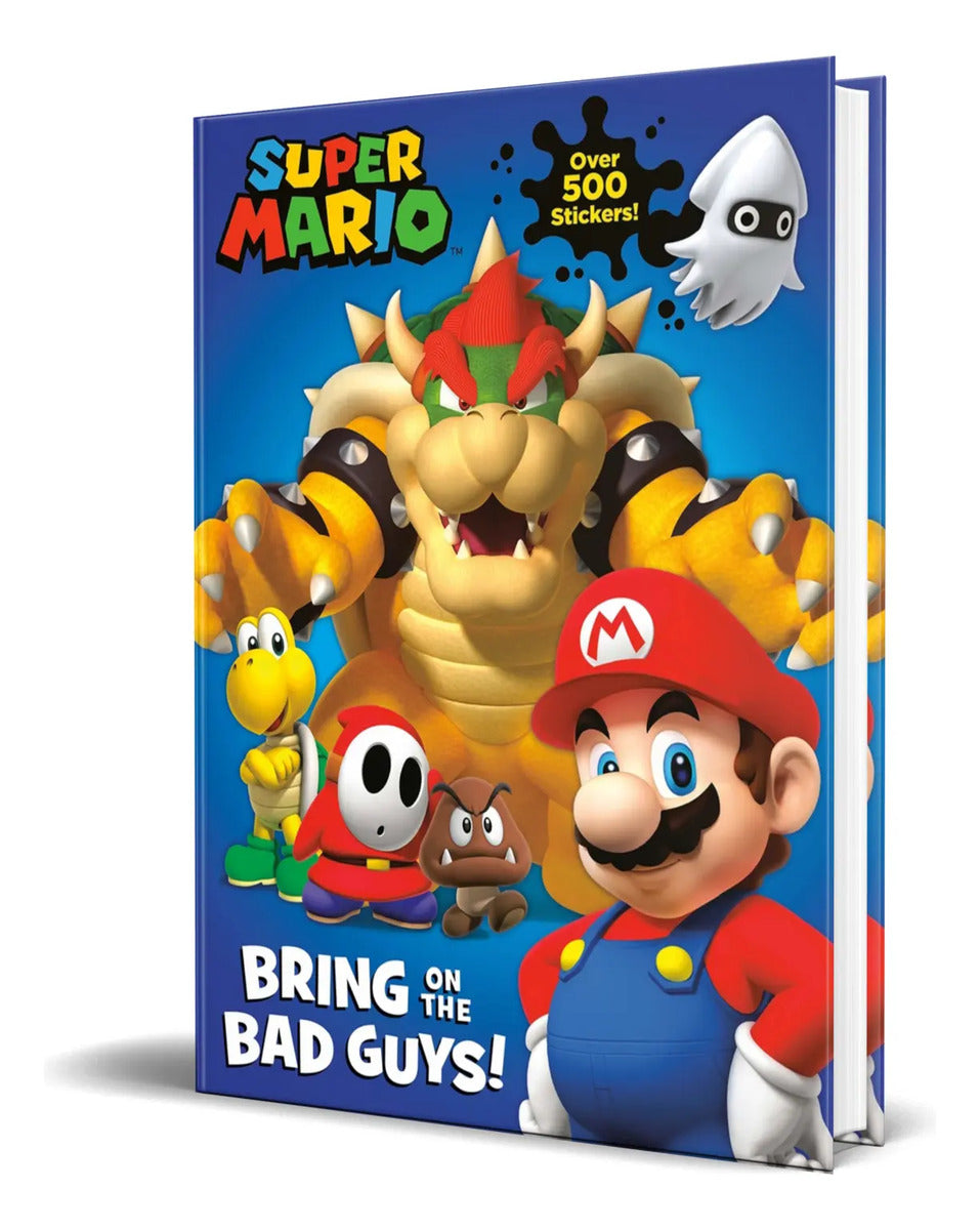 Portada de Libro Super Mario [ Bring On The Bad Guys! ] Original