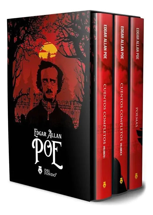 Portada de Cuentos Y Poemas Completos [ Edgar Allan Poe ] Ed. Del Fondo